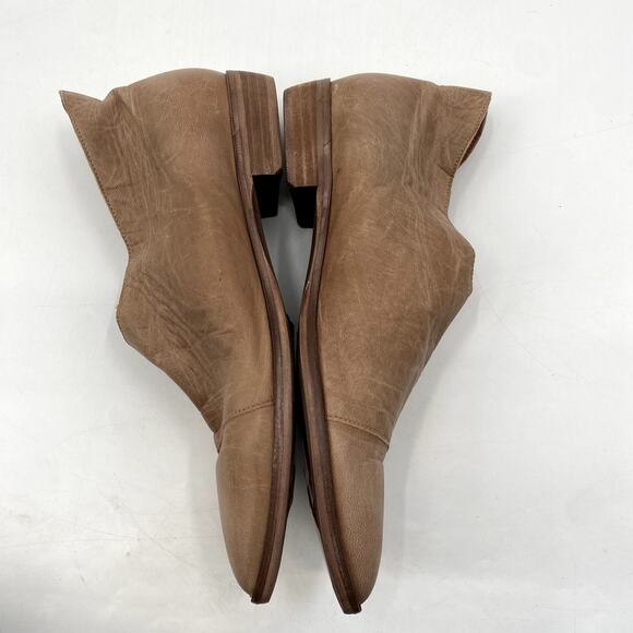 Free people Tan D'orsay Pointed Toe Flats - Picture 6 of 8